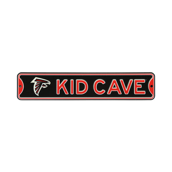 Atlanta Falcons Steel Kid Cave Sign