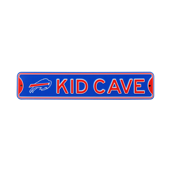 Buffalo Bills Steel Kid Cave Sign