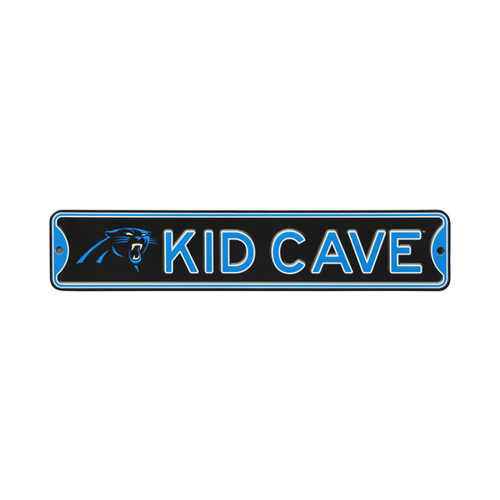 Carolina Panthers Steel Kid Cave Sign