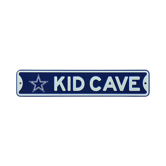 Dallas Cowboys Steel Kid Cave Sign