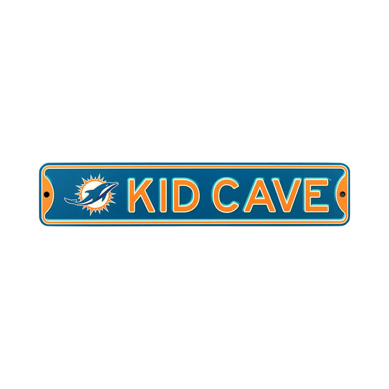 Miami Dolphins Steel Kid Cave Sign