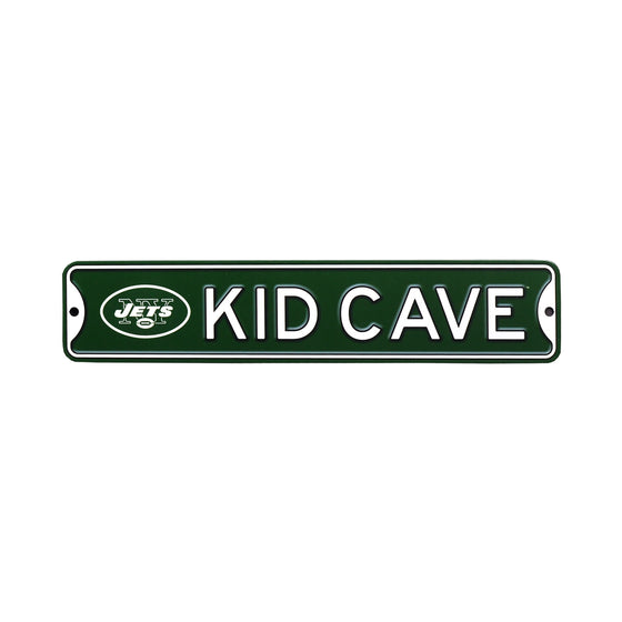 New York Jets Steel Kid Cave Sign