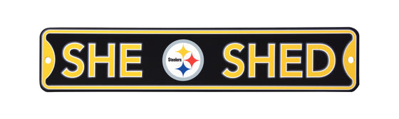 Pittsburgh Steelers Steel She Shed Sign