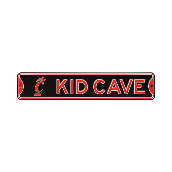 Cincinnati Bearcats  Steel Kid Cave Sign