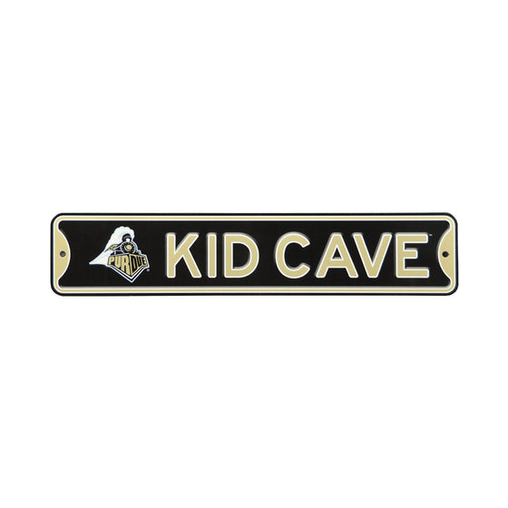 Purdue Boilermakers  Steel Kid Cave Sign