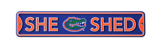 Florida Gators  Steel She Shed Sign