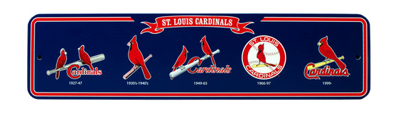 St Louis Cardinals  Steel Legacy Sign