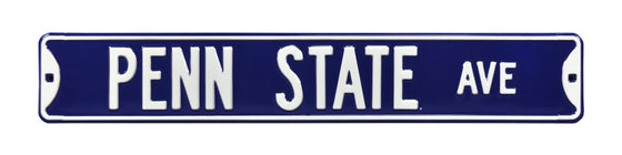 Penn State Nittany Lions Steel Street Sign-PENN STATE AVE