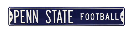 Penn State Nittany Lions Steel Street Sign-PENN STATE FOOTBALL