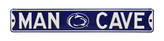 Penn State Nittany Lions Steel Street Sign with Logo-MAN CAVE