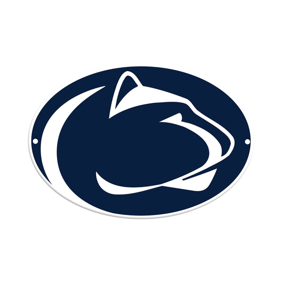 Penn State Nittany Lions Laser Cut Steel Logo Spirit Size-Primary Logo