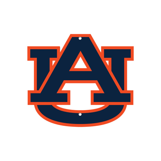 Auburn Tigers Laser Cut Steel Logo Spirit Size-AU Navy