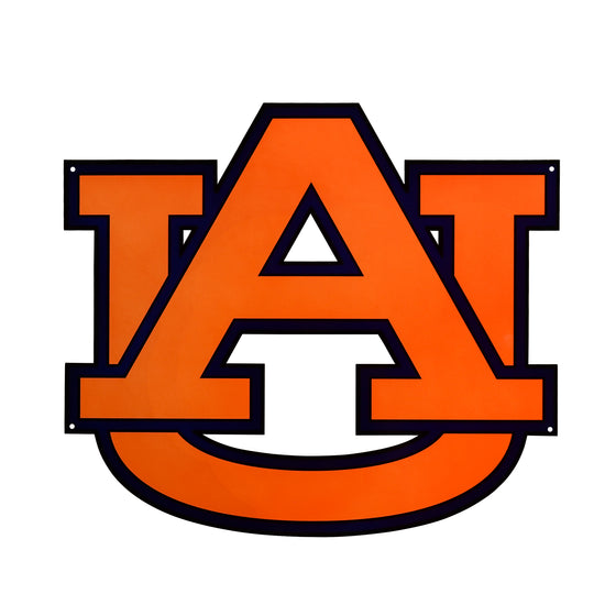 Auburn Tigers Laser Cut Steel Logo Statement Size-Primary Logo