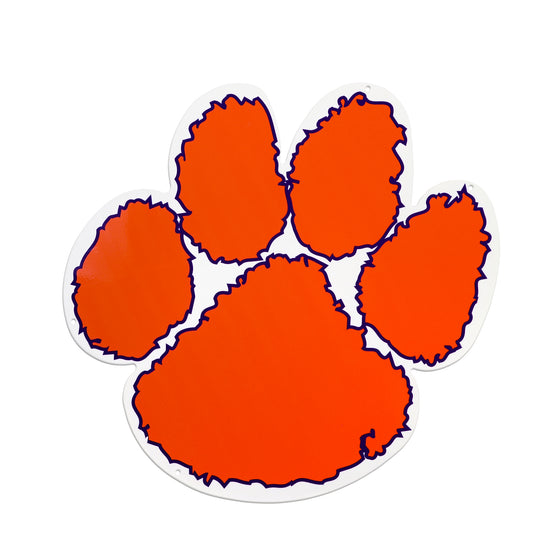 Clemson Tigers Laser Cut Steel Logo Statement Size-Primary Logo