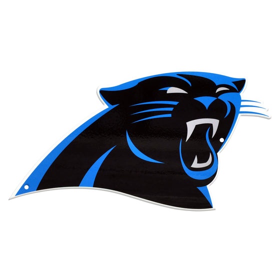 Carolina Panthers Laser Cut Steel Logo Spirit Size-Primary Logo