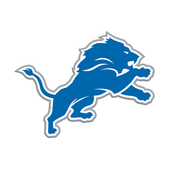 Detroit Lions Laser Cut Steel Logo Spirit Size-Primary Logo