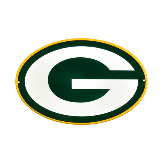 Green Bay Packers Laser Cut Steel Logo Spirit Size-Primary Logo