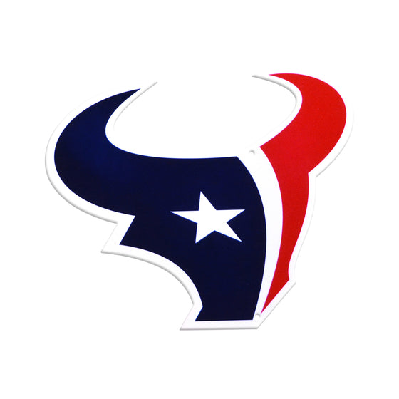 Houston Texans Laser Cut Steel Logo Spirit Size-Primary Logo