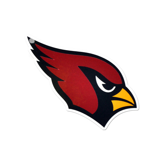 Arizona Cardinals Laser Cut Steel Logo Statement Size-Primary Logo