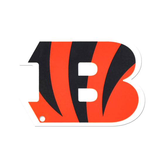 Cincinnati Bengals Laser Cut Steel Logo Statement Size-Primary Logo