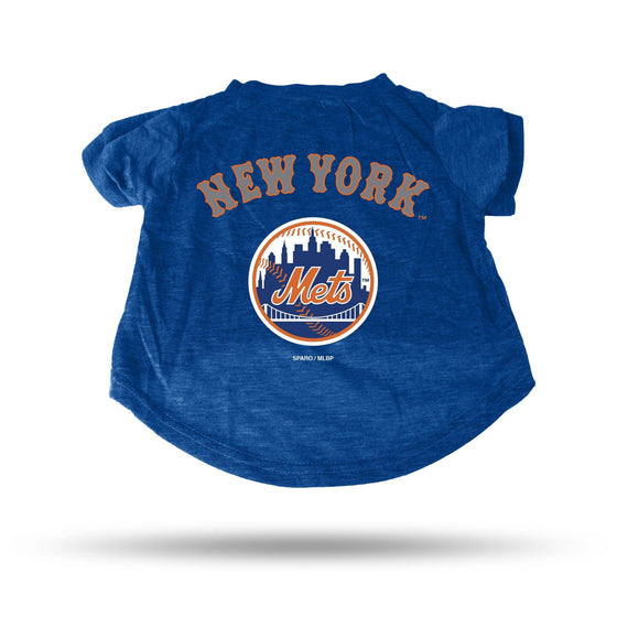 New York Mets Pet Tee Shirt Size S (CDG) - 757 Sports Collectibles