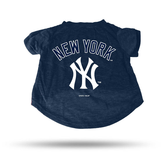 New York Yankees Pet Tee Shirt Size L (CDG) - 757 Sports Collectibles