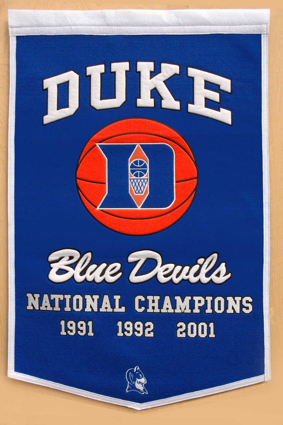 Duke Blue Devils Dynasty Banner