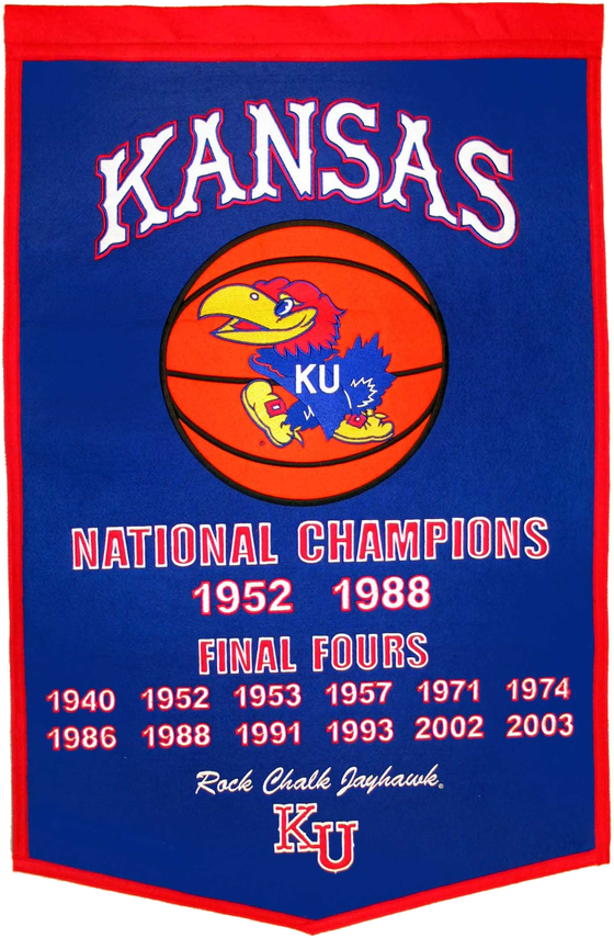 Kansas Jayhawks Dynasty Banner