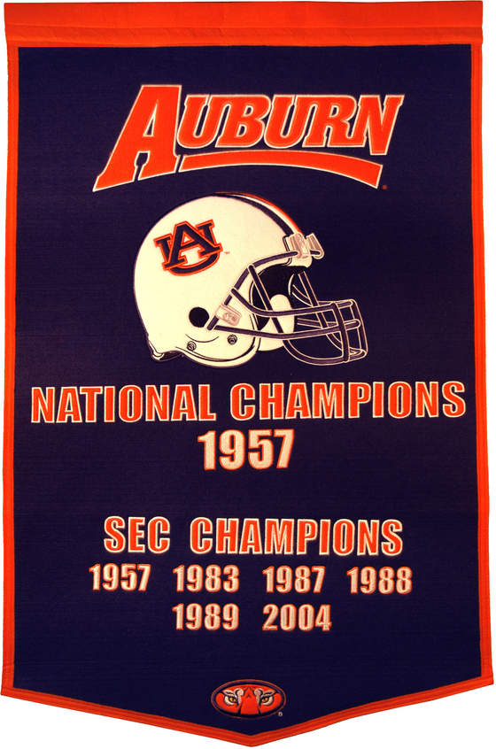 Auburn Tigers Dynasty Banner