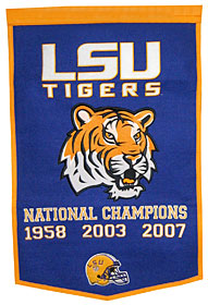 LSU Tigers Dynasty Banner