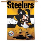 Steelers Disney Vertical Flag