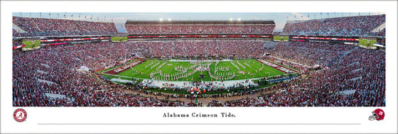 Alabama Football - 50 Yard Line - Unframed - 757 Sports Collectibles