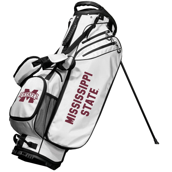 Mississippi State Bulldogs Birdie Stand Golf Bag Wht