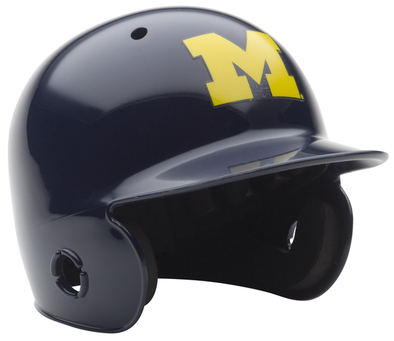 Michigan Wolverines Mini Batters Helmet