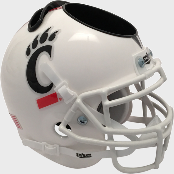 Cincinnati Bearcats Mini Football Helmet Desk Caddy <B>Tribal Stripe</B>