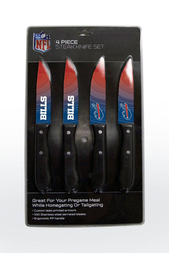 Buffalo Bills Knife Set - Steak - 4 Pack (CDG) - 757 Sports Collectibles