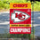 Kansas City Chiefs 2024 Super Bowl LVIII Champions Yard Garden Banner Flag - 757 Sports Collectibles