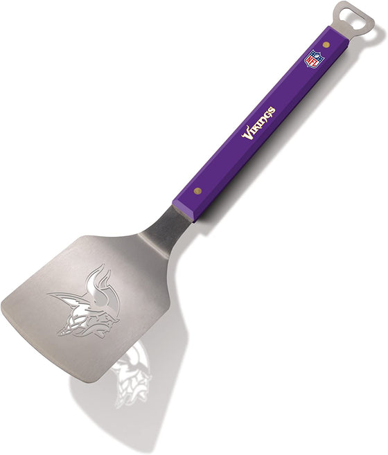 YouTheFan NFL 18" Stainless Steel Sportula (Spatula) with Bottle Opener