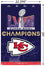 NFL Kansas City Chiefs - Super Bowl LVIII Team Logo Wall Poster with Push Pins - 757 Sports Collectibles