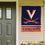 Virginia Cavaliers Banner with Hanging Pole - 757 Sports Collectibles