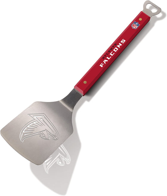 YouTheFan NFL 18" Stainless Steel Sportula (Spatula) with Bottle Opener (Atlanta Falcons)