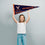 Rico Industries NCAA Virginia Cavaliers Personalized - Custom 12" x 30" Soft Felt Pennant - EZ to Hang - 757 Sports Collectibles