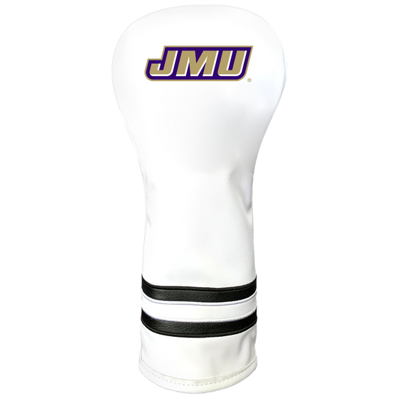 James Madison Dukes Vintage Fairway Headcover Wht