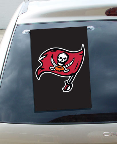 Tampa Bay Buccaneers Car Window Flag <B>BLOWOUT SALE</B>