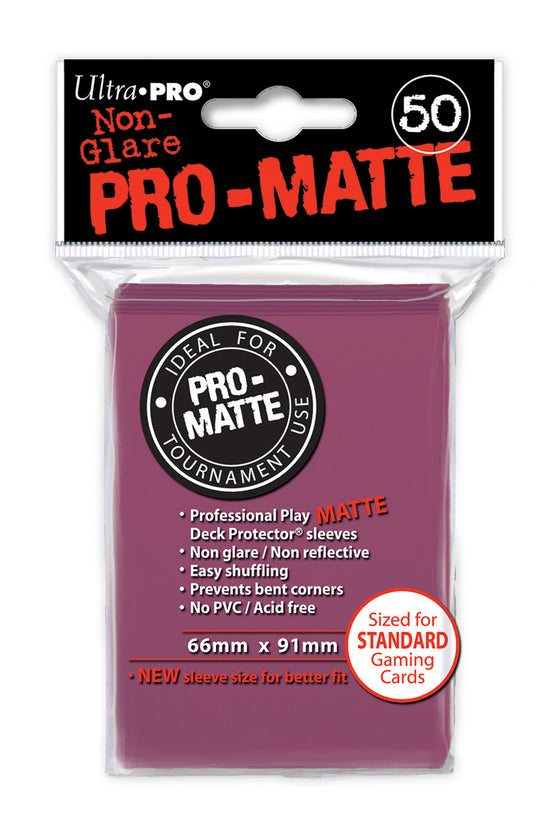 Deck Protectors, Pro Matte - Blackberry - 50ct