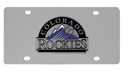 Colorado Rockies Logo License Plate