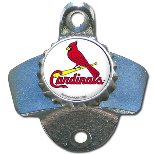 St Louis Cardinals Wall Mounted Bottle Opener