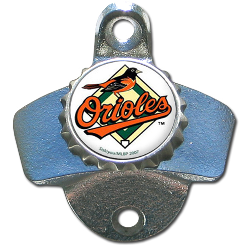 Baltimore Orioles Wall Mounted Bottle Opener