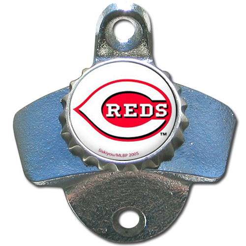 Cincinnati Reds Wall Mounted Bottle Opener