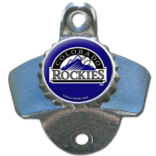 Colorado Rockies Wall Mounted Bottle Opener